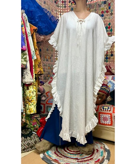 frill easy maxi dress