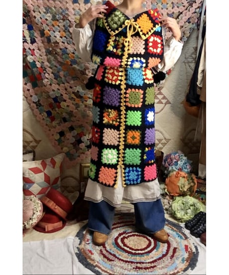 granny square dress