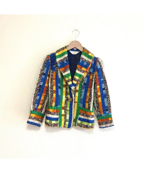 70s patchwork jacket