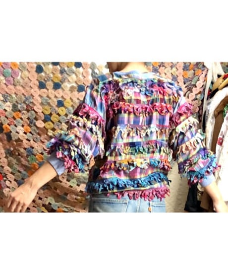 Paula sweet fringe tops