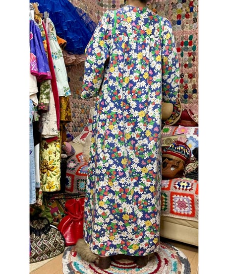 70s strawberry dress