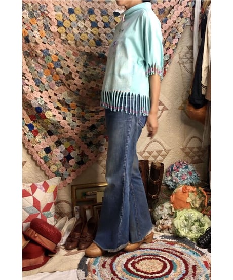 cats fringe tee