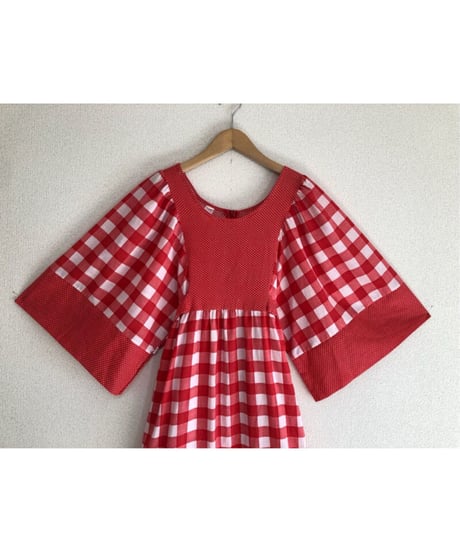 70's plaid dress