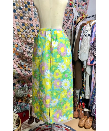 flower quilting skirt