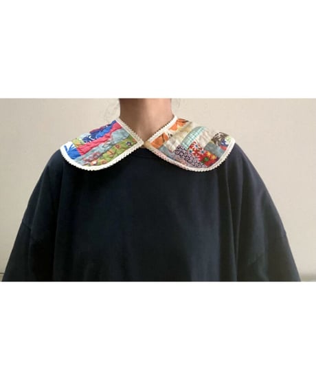 【Quilt original 】patchwork quilt collar ①