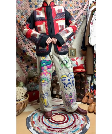 patchwork quilt jacket