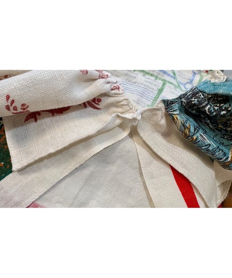 tea towel frill tops
