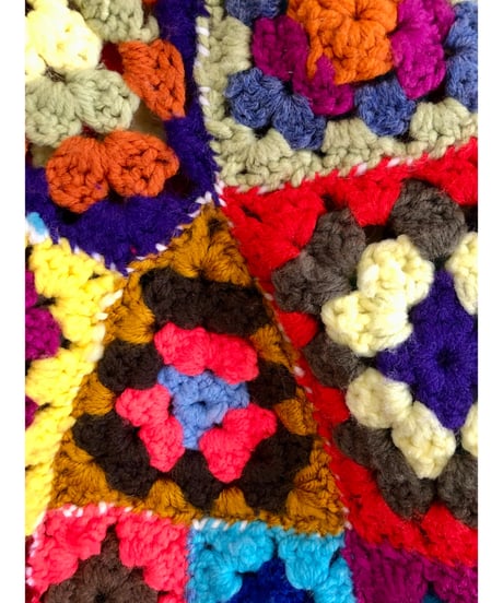 granny square pullover tops