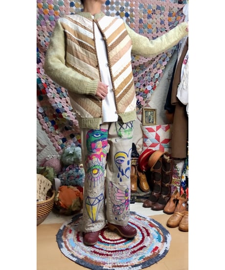 patchwork cardigan