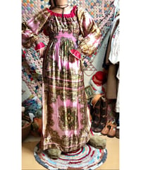 paisley scarf dress