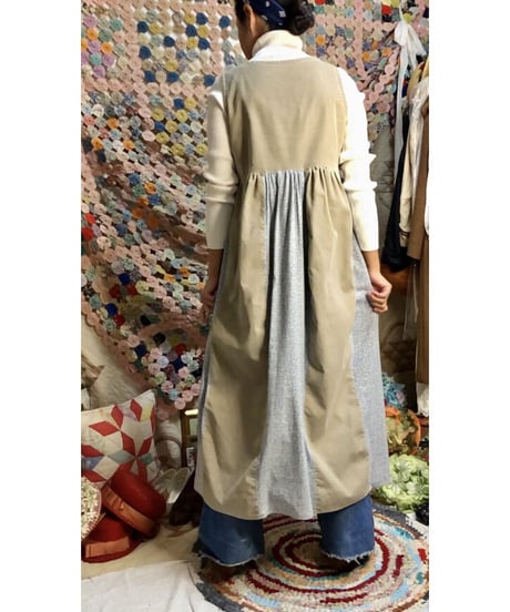 corduroy one-piece