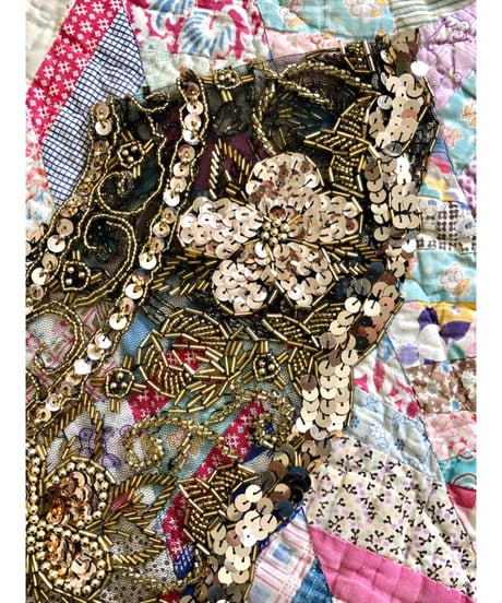 sequins  collar