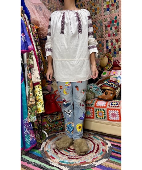 ukrainian embroidered blouse