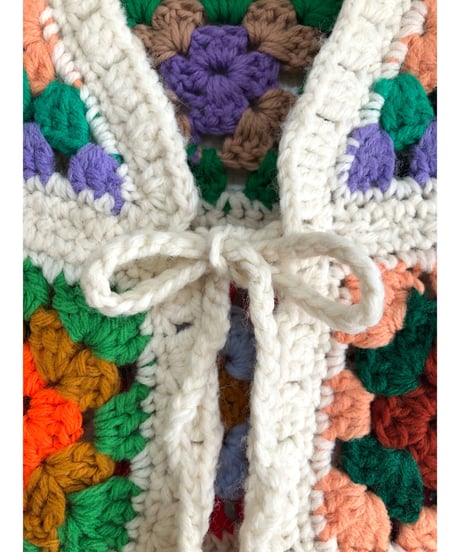 granny square vest