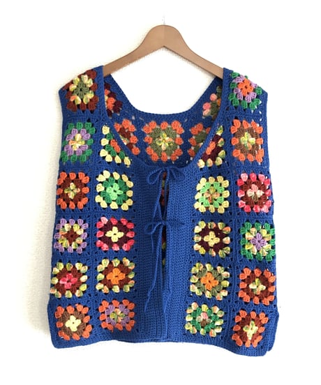granny square vest