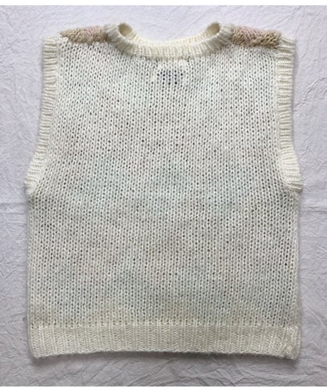 hand knit vest