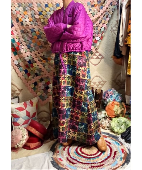 free people quilting design blouson