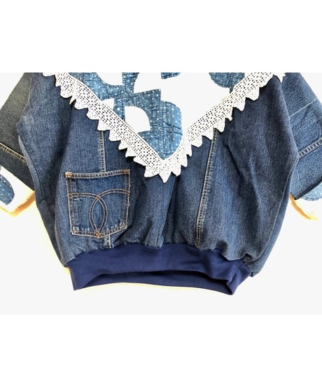 denim and quilt tops