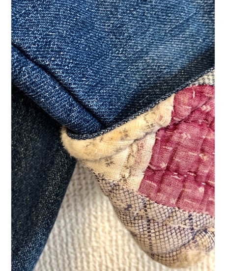 denim patchwork quilt remake tops