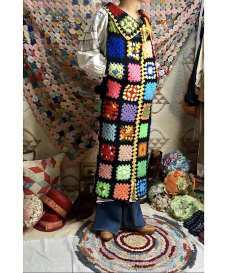 granny square dress