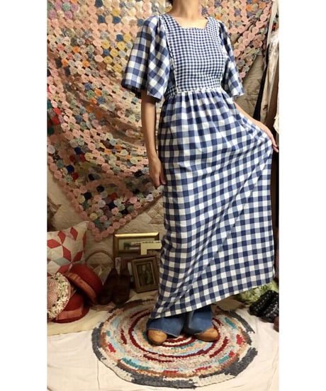 70's plaid dress