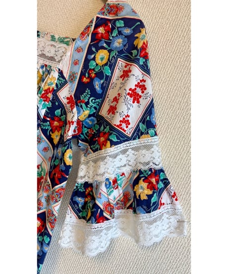 70s flower print dress