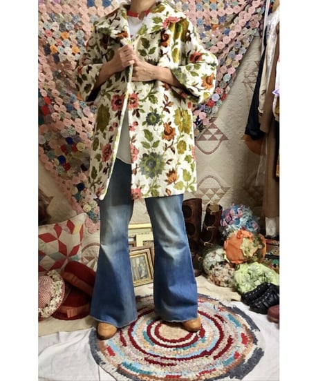 60's tapestry coat