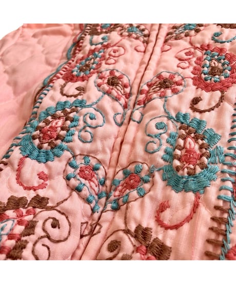 embroidered quilting dress