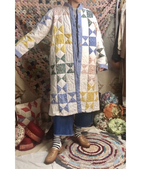 patchwork quilt coat