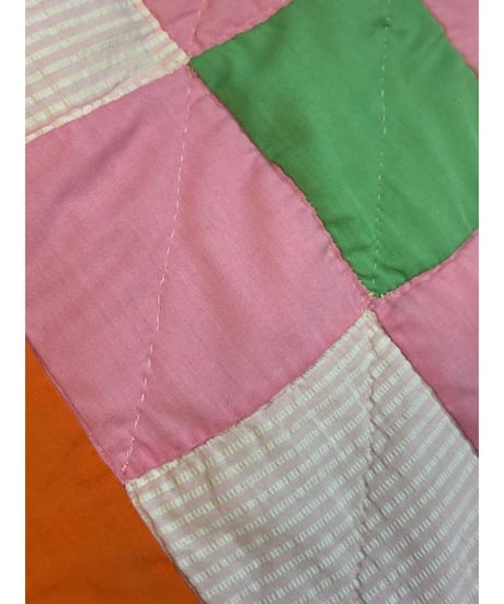 70s patchwork quilt wide leg pants