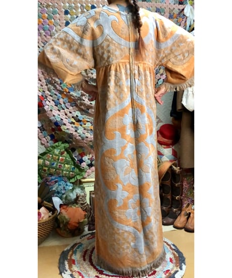 70s pile dress