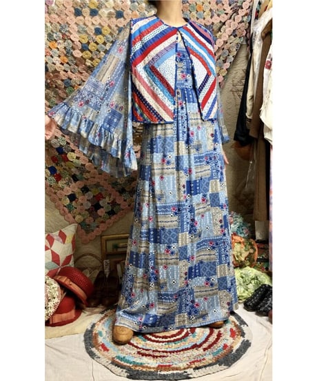 vintage patchwork vest