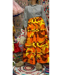 super wide leg pants（60-70s fabric）