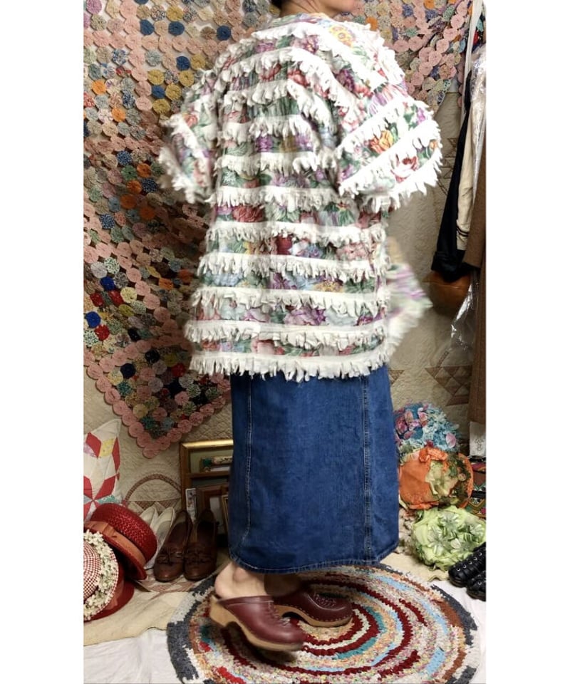 paula sweet fringe jacket | Quilt
