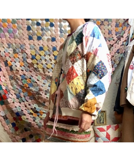 70-80s patchwork jacket