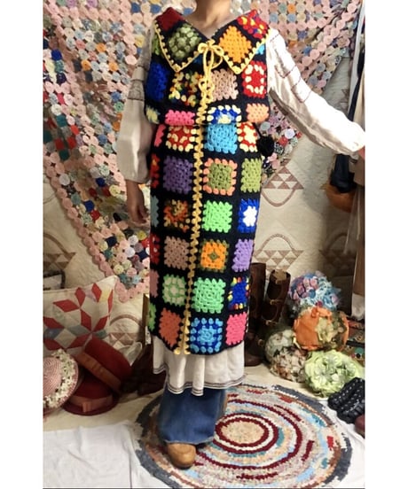 granny square dress