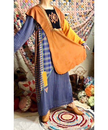 70's folklore vest