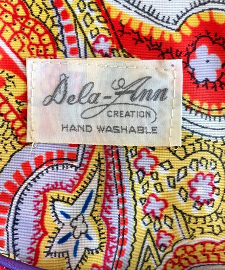 70s paisley dress