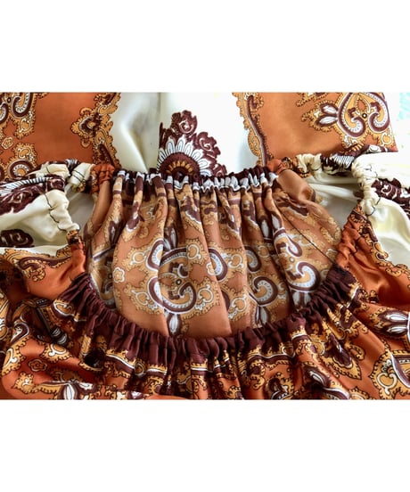 60-70's scarf dress