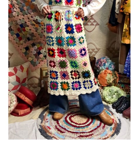 granny square skirt