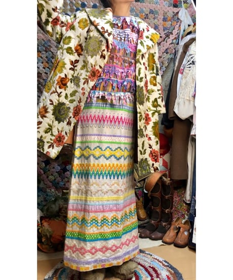 60s tapestry coat