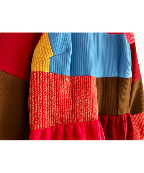 60's patchwork dress