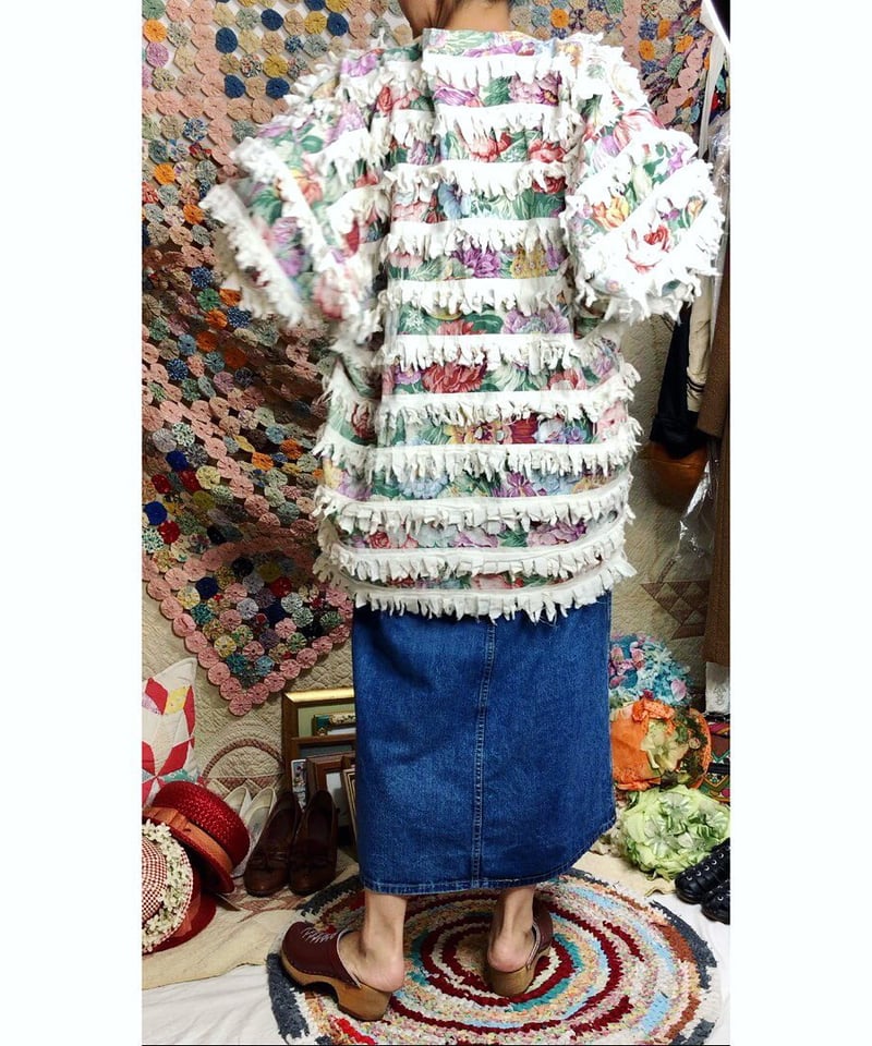 paula sweet fringe jacket | Quilt