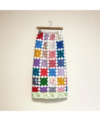 patchwork quilt skirt