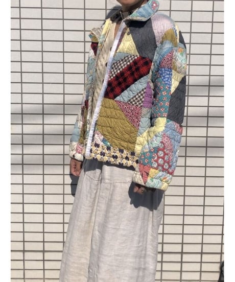 patchwork quilt jacket