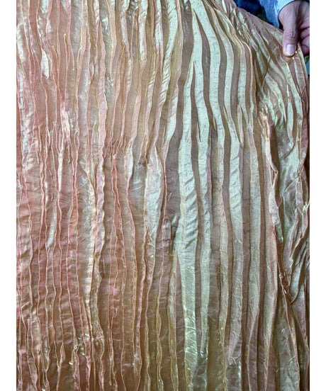 wrinkle maxi skirt