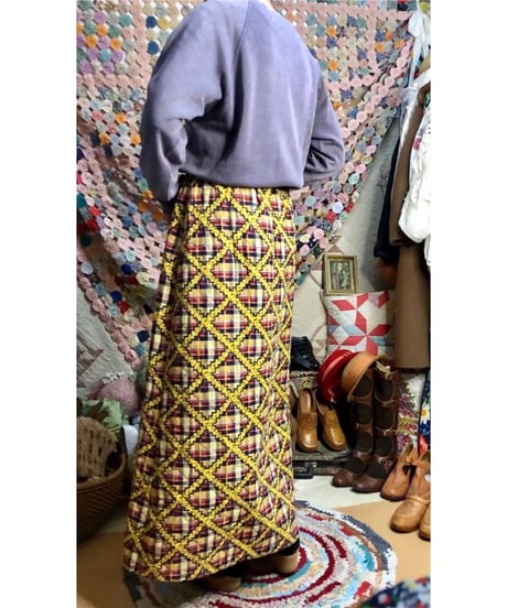 ●専用ページ●  70s plaid quilting skirt