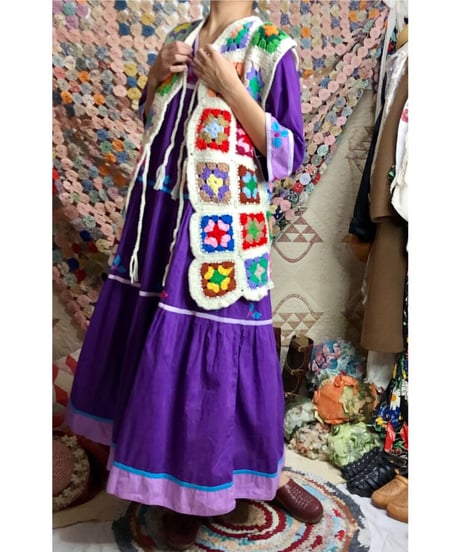 granny square vest