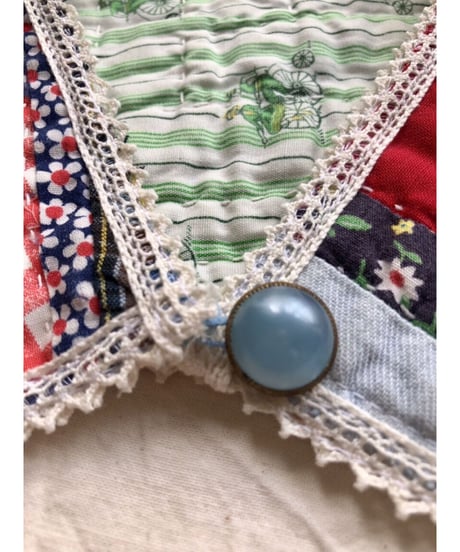 【Quilt original 】patchwork quilt collar ④