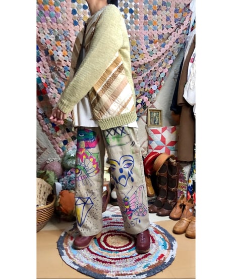 patchwork cardigan